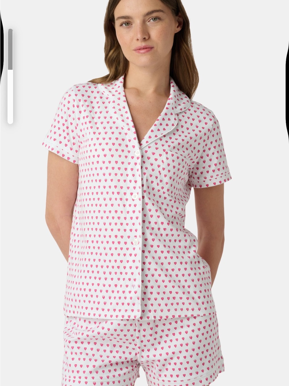 Roller Rabbit Hearts Polo Pajama Set - Picture 2 of 2